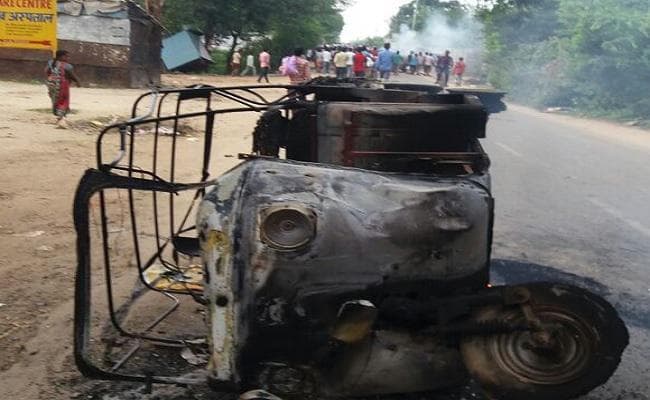 गया में हंगामा, पुलिस ने की हवाई फायरिंग