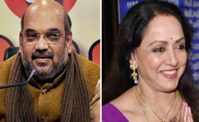 मथुरा में 28 को सार्वजनिक सभा को संबोधित करेंगे अमित शाह- हेमा मालिनी