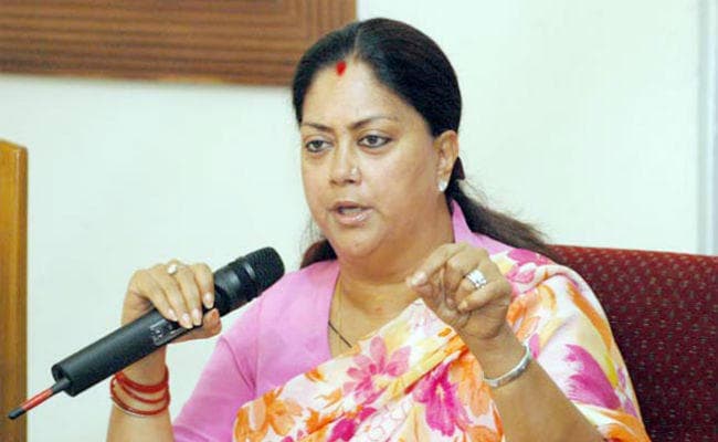 राजस्थान की सीएम राजे देंगी नहर परियोजना को गति
