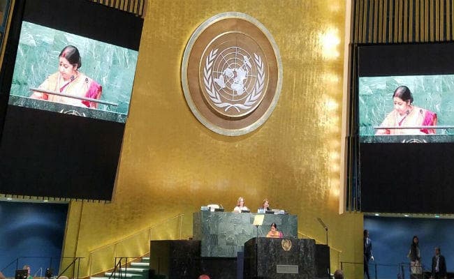 सुषमा के जवाब से बौखलाया पाक, फिर अलापा कश्‍मीर राग