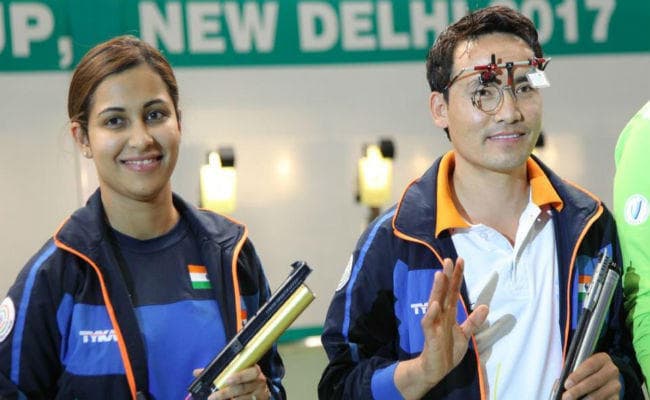 आईएसएसएफ विश्व कप फाइनल में जीतू, हीना को एयर पिस्टल मिश्रित टीम वर्ग में सोना
