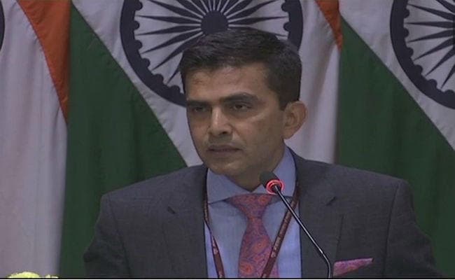 डोकलाम में गतिरोध स्थल पर कोई निर्माण नहीं कर रहा चीन : विदेश मंत्रालय