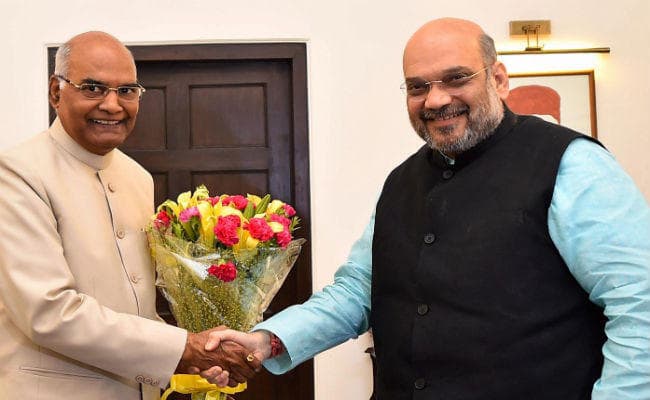 पटना से दिल्ली पहुंचे कोविंद ने कहा, सभी राजनीतिक दलों से मांगूंगा समर्थन, मोदी व शाह से मिले