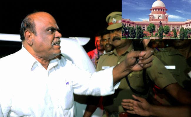 जस्टिस कर्णन की याचिका पर सुनवाई से सुप्रीम कोर्ट का इनकार