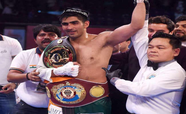 ट्विटर पर मुक्केबाज विजेंदर सिंह को बधाइयों का तांता