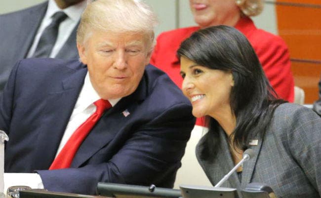 राष्‍ट्रपति ट्रंप के साथ अफेयर की अफवाह को निक्‍की हेली ने बताया ''घिनौना'' व ''अपमानजनक''