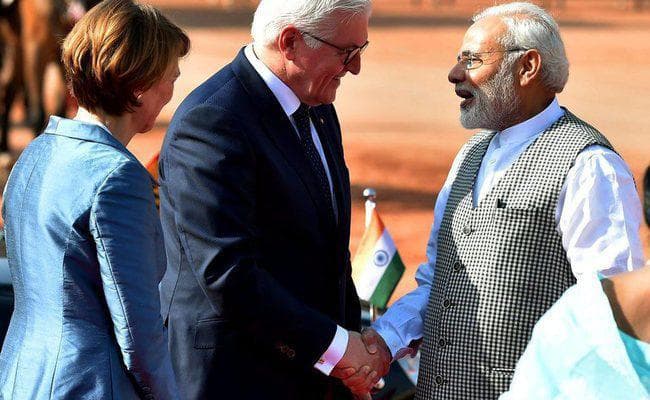 मोदी और जर्मनी के राष्ट्रपति के बीच मुलाकात में छाया रहा आतंकवाद का मुद्दा