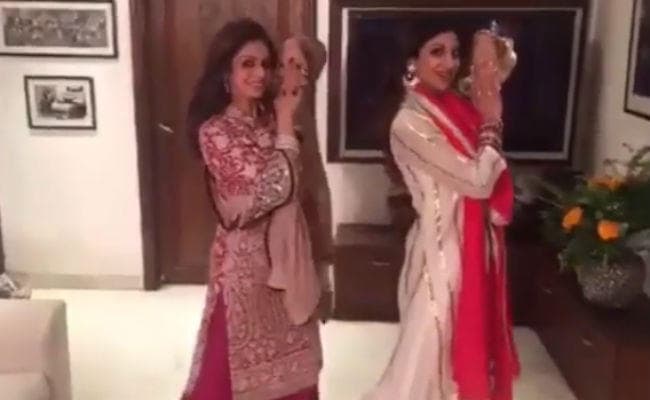 श्रीदेवी ने सोनम कपूर के इस फेमस गाने पर किया था डांस, Video Viral