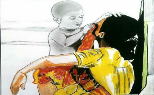 स्वीकार नहीं करेगी माँ