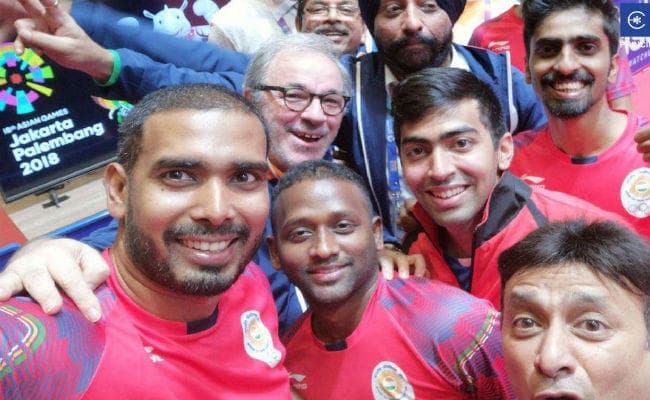 भारतीय पुरुष टेबल टेनिस टीम को ऐतिहासिक कांस्य पदक