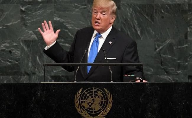 सुषमा स्वराज से मिले ट्रंप, बोले - मैं भारत से प्यार करता हूं, मेरे मित्र पीएम मोदी को मेरा अभिवादन