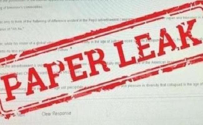 तीसरी परीक्षा का प्रश्नपत्र भी वायरल