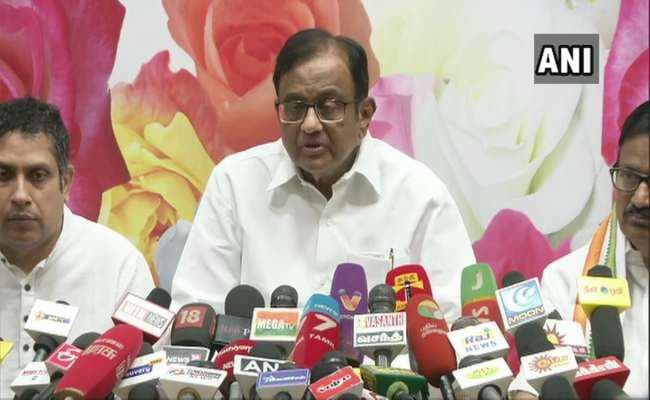 न्यूनतम आय योजना के समर्थन में बोले चिदंबरम, पांच करोड़ लोगों को इसके दायरे में लाया जायेगा