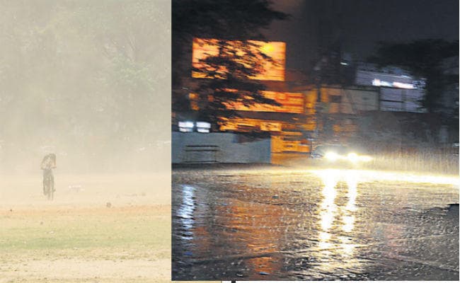 पटना : दिन में चली धूल भरी आंधी व रात में हुई झमाझम बारिश, अगले पांच दिन भी आंधी, ओलावृष्टि व बरसात की आशंका
