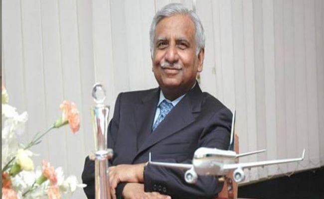 जेट एयरवेज में हिस्सेदारी लेने के लिये बोली लगा सकते हैं नरेश गोयल
