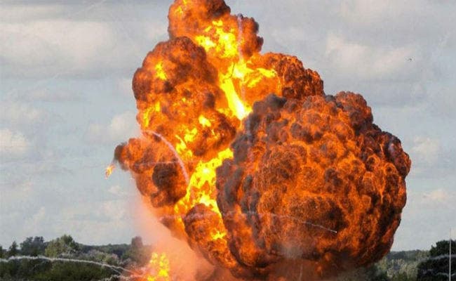 विस्फोट में बच्चे की मौत