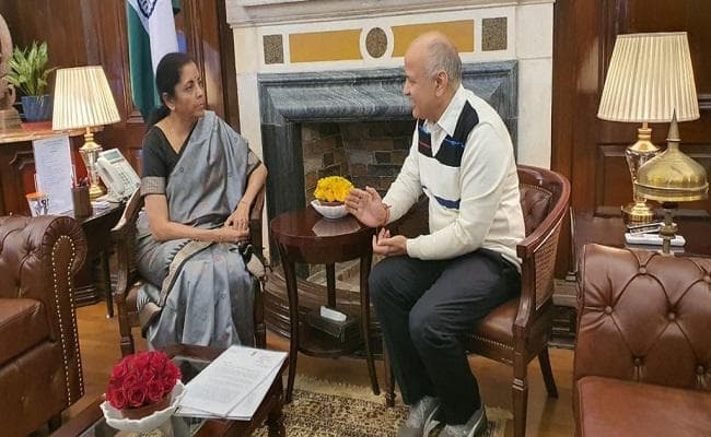 वित्त मंत्री से मुलाकात के बाद क्या बोले दिल्ली के उपमुख्यमंत्री मनीष सिसोदिया