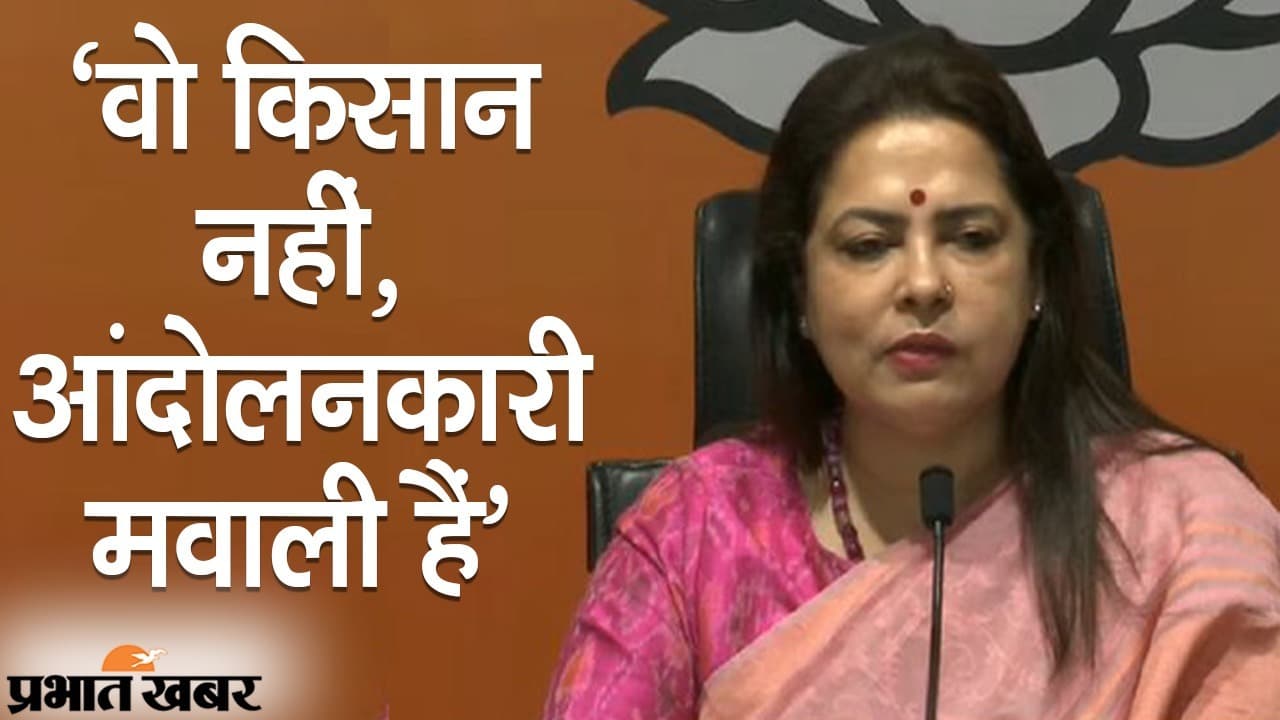 ‘वो आंदोलनकारी नहीं, मवाली हैं’, केंद्रीय मंत्री मीनाक्षी लेखी का किसान आंदोलन पर बयान