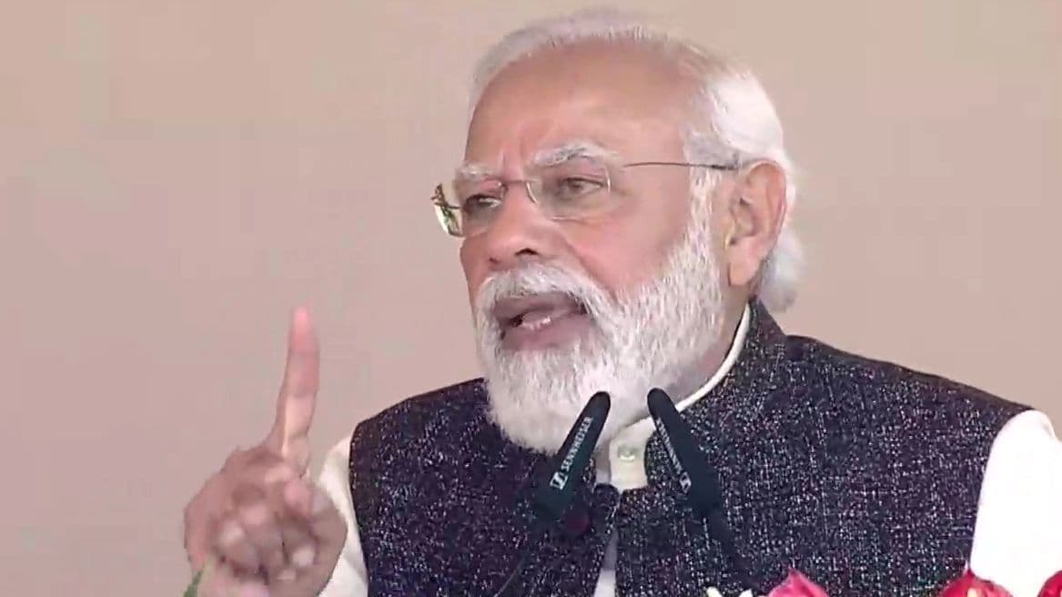 गुजरात चुनाव 2022: पीएम मोदी बोले- कांग्रेस ने सिर्फ नारेबाजी की, वादे किए और लोगों को गुमराह किया
