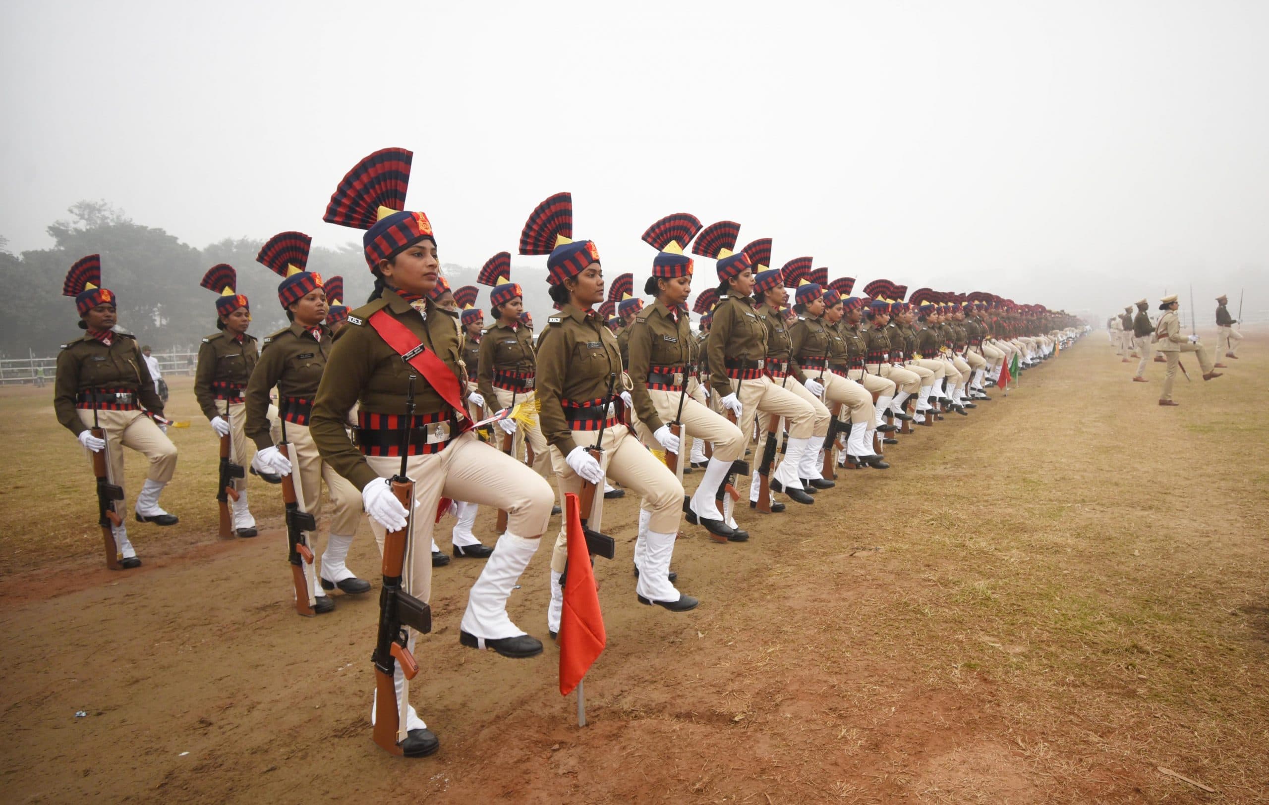 पटना के गांधी मैदान में गणतंत्र दिवस समारोह के फाइनल रिहर्सल की देखिए PHOTOS, नवनियुक्त आईपीएस ने किया नेतृत्व
