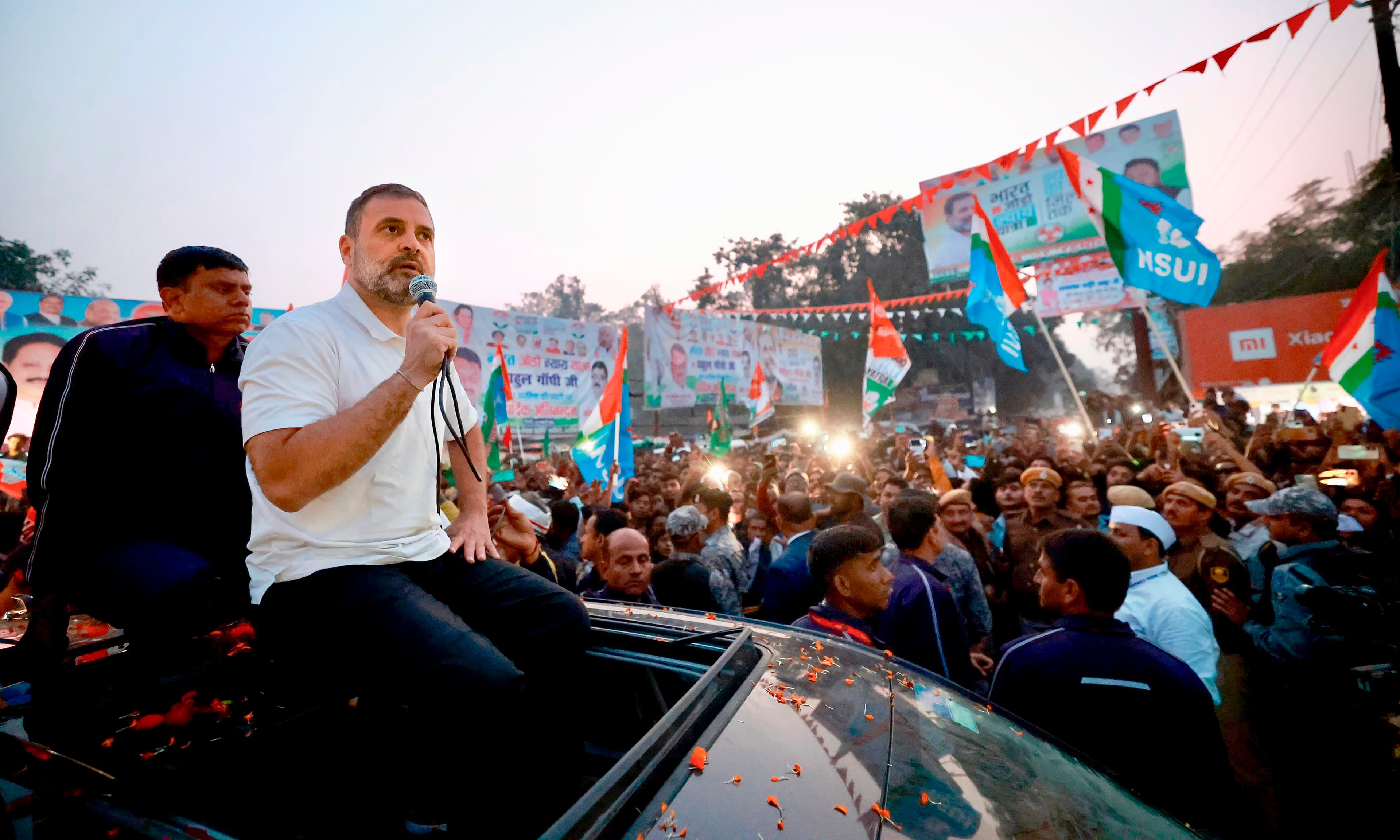 राहुल गांधी का 'गमछा लुक' लोगों को आया पंसद! पूर्णिया में बोले कांग्रेस नेता- आपसे जमीन ली जाती है और...