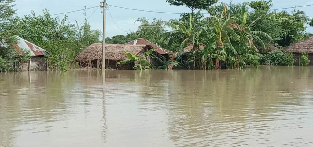 कोसी-पूर्णियां में एक बार फिर बाढ़ ने दी दस्तक, घरों में घुसा पानी, पलायन कर रहे लोग