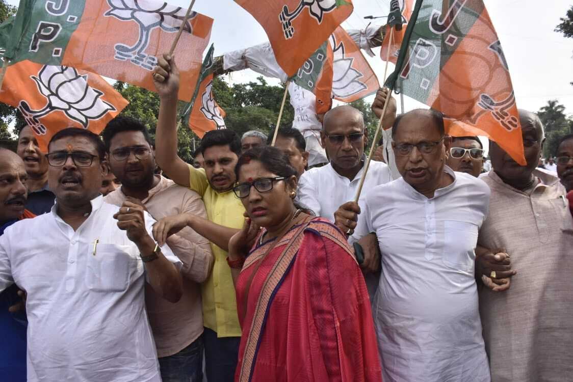 Municipal Elections के मुद्दे पर BJP ने किया प्रदर्शन, पूर्व कानून मंत्री बोले- ये है 'सुप्रीम' अवमानना