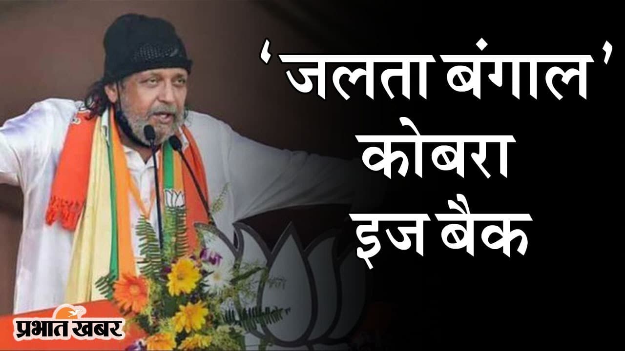 ‘जलते बंगाल’ में कोबरा: TMC सुप्रीमो ममता से BJP नेता और एक्टर मिथुन की हिंसा रोकने की अपील