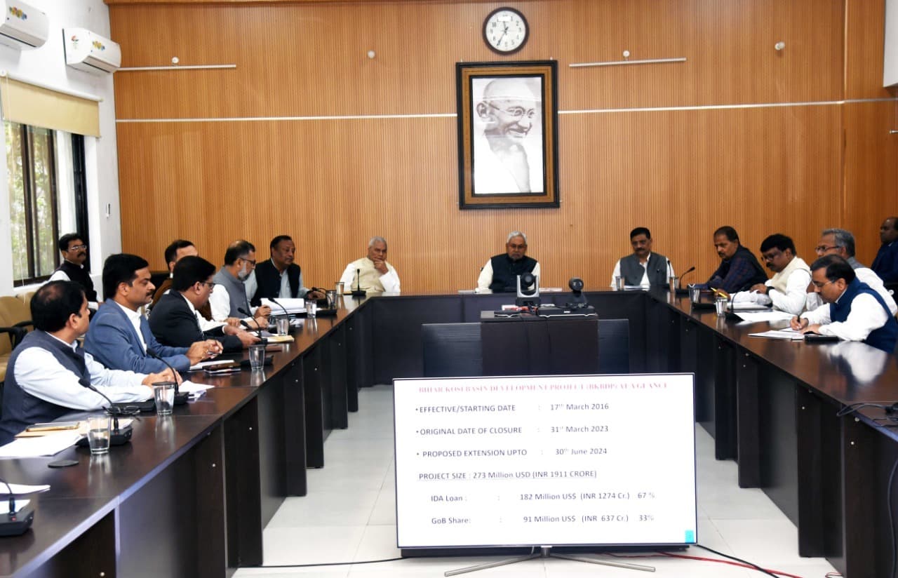 कोसी पुनर्वास परियोजना पर CM Nitish Kumar का निर्देश, कहा- नहीं होगी संसाधन की कमी, जल्द करें पूरा काम