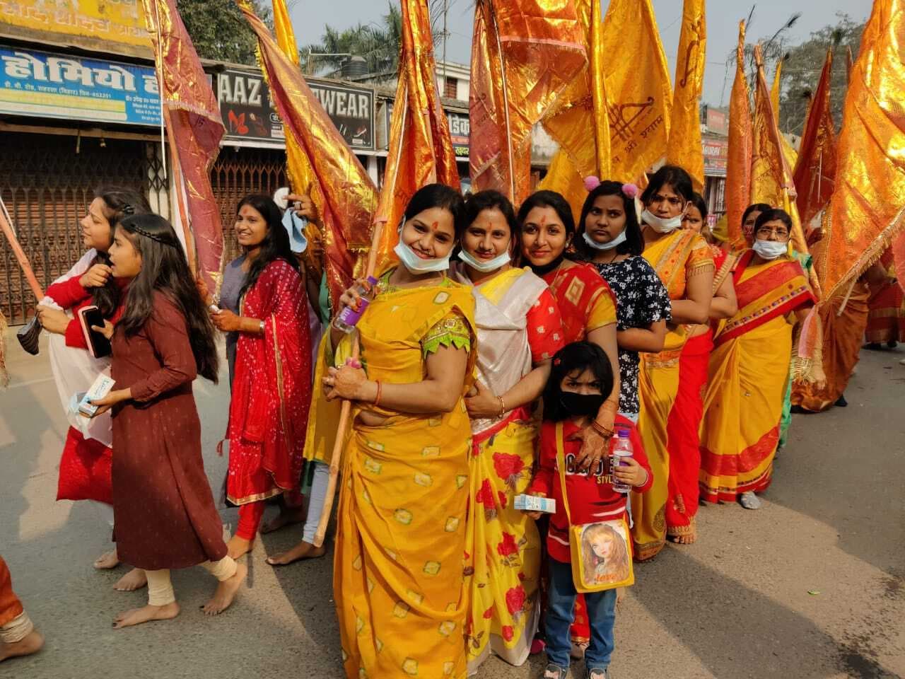 जय श्री श्याम के जयकारे से गूंजा सहरसा शहर, निशान यात्रा के साथ एक दिवसीय खाटू श्याम महोत्सव शुरू