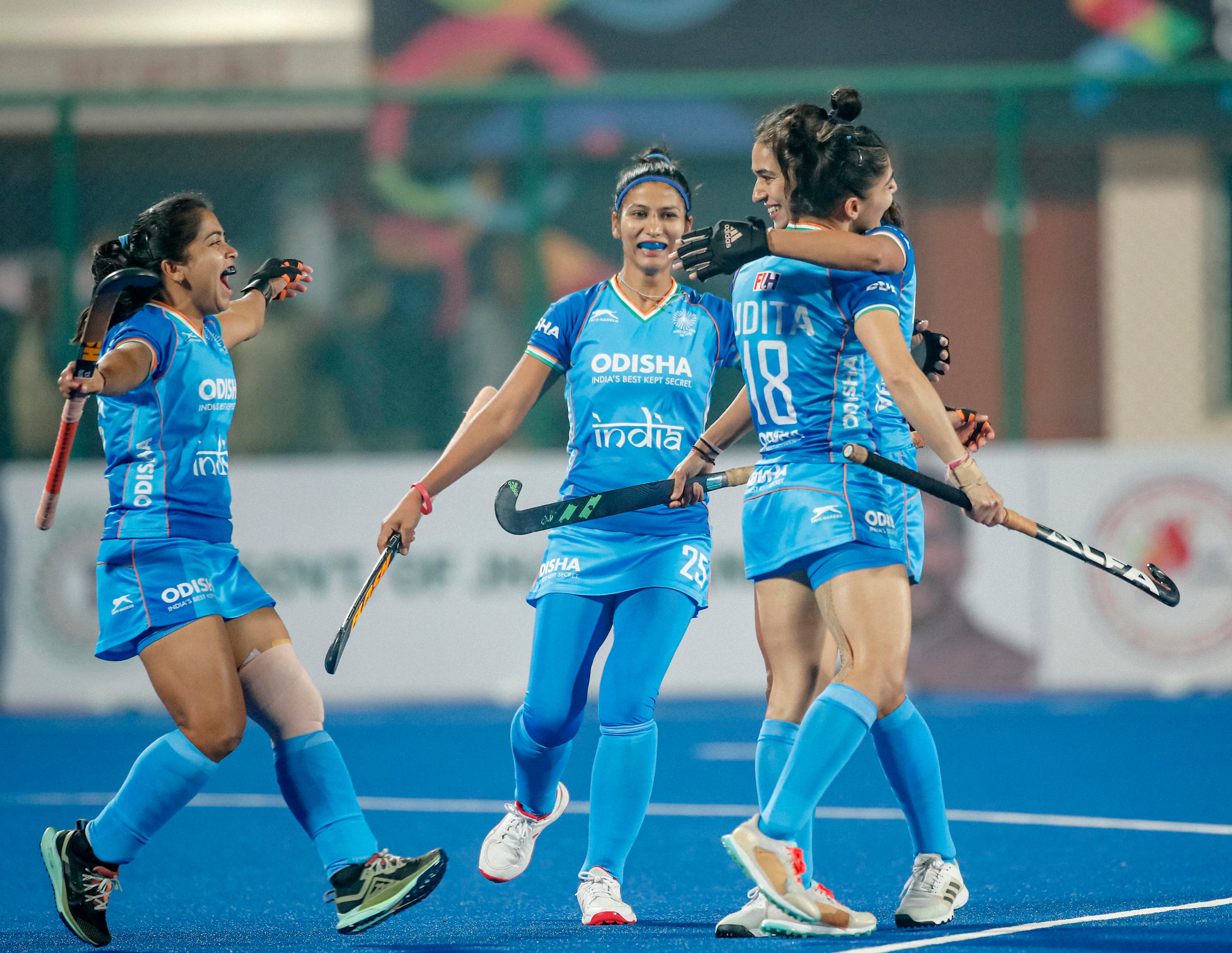 FIH Hockey Olympic Qualifiers: इटली को 5-1 से रौंदकर भारतीय महिला टीम शान से सेमीफाइनल में