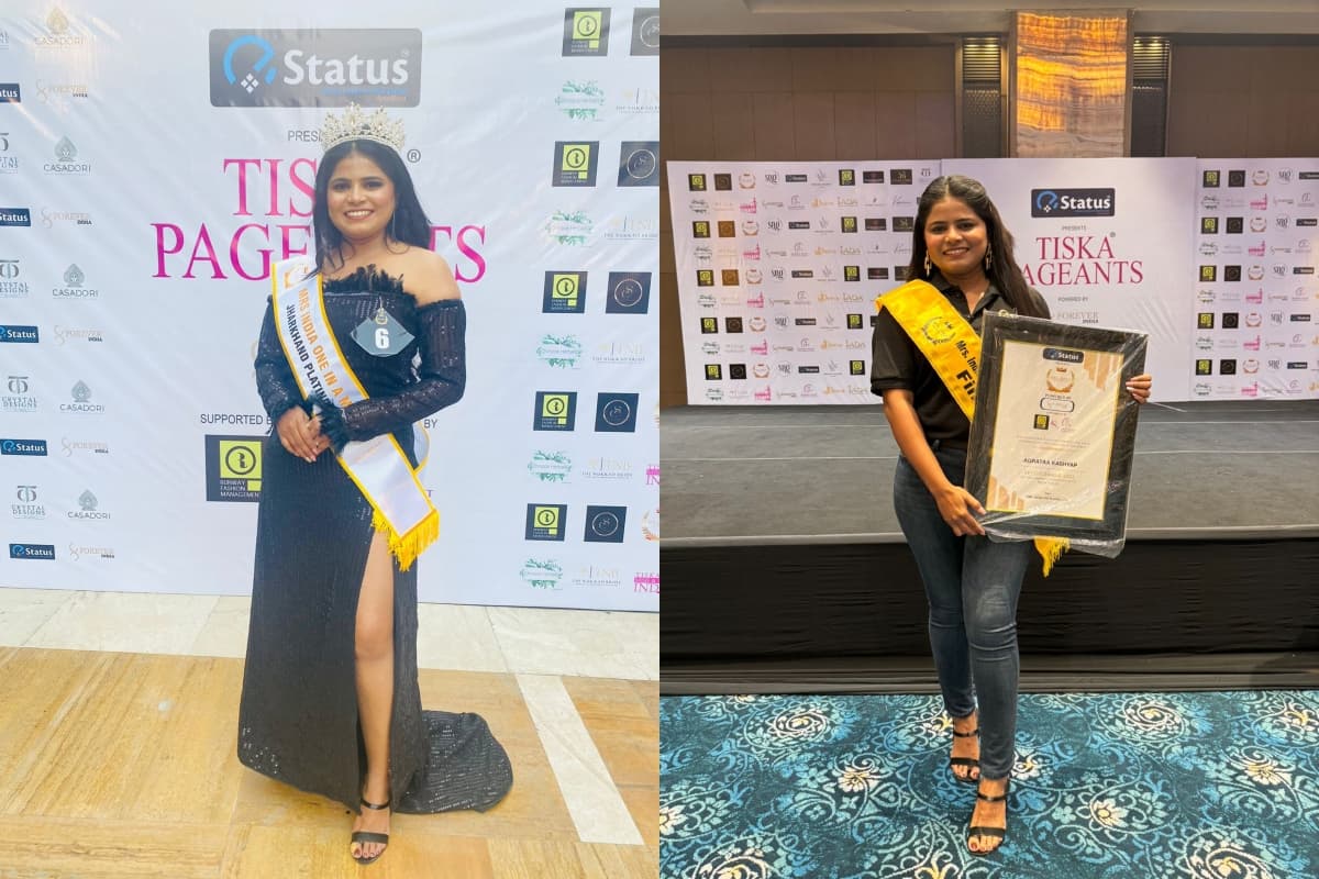 रांची की बहू अग्रता ढांढनिया ने जीता मिसेज इंडिया झारखंड-2023 का खिताब, अंग्रेजी साहित्य से कर रहीं पीएचडी