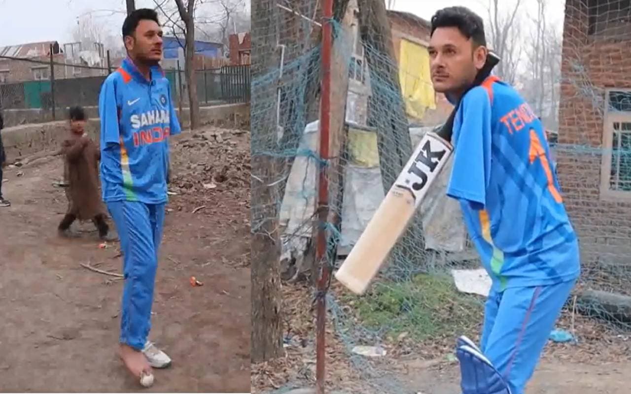 सचिन तेंदुलकर बन गए जम्मू-कश्मीर के पैरा क्रिकेटर आमिर के फैन, खरीदना चाहते हैं उनके नाम वाली जर्सी