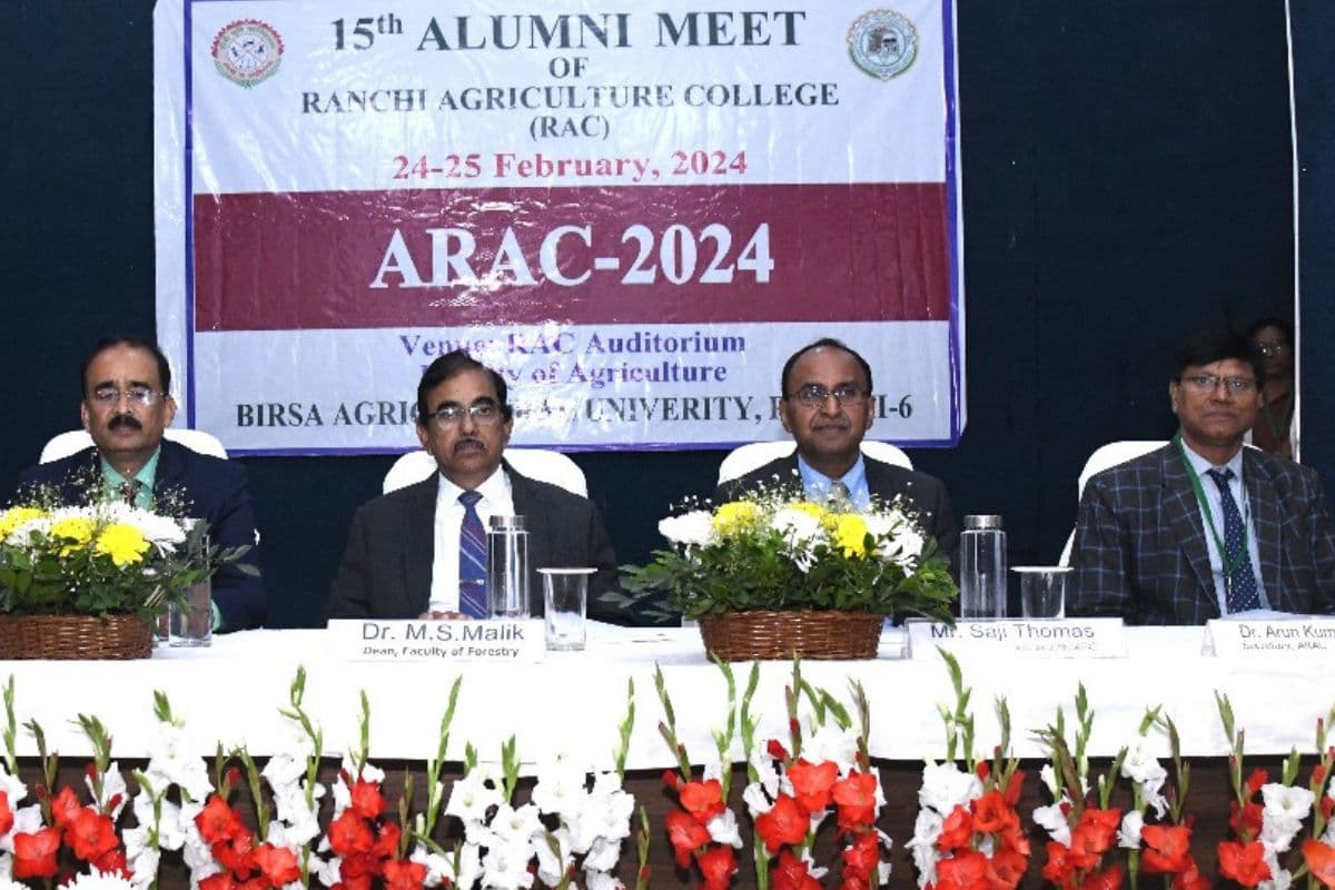 झारखंड: रांची कृषि कॉलेज के पूर्ववर्ती छात्र संघ के सम्मेलन में बोले साजी थॉमस, अमेरिका में पावरफुल होते हैं एलुमनाई एसोसिएशन
