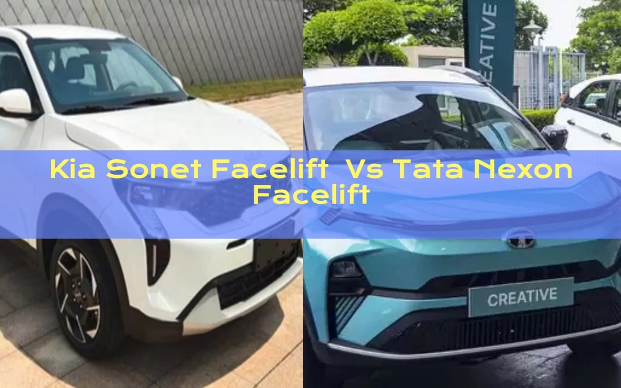 Kia Sonet फेसलिफ्ट और Tata Nexon फेसलिफ्ट के बीच ना हो कंफ्यूज! हम बताएंगे कौन सी SUV है बेहतर