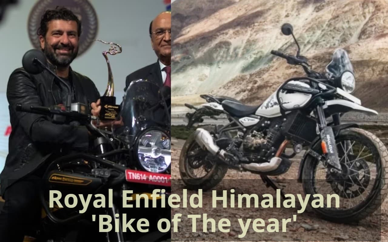 Royal Enfield Himalayan बना 'रॉयल किंग', ट्रायंफ स्क्रैम्बलर और KTM को पछाड़ जीत लिया बाइक ऑफ द ईयर का अवॉर्ड!