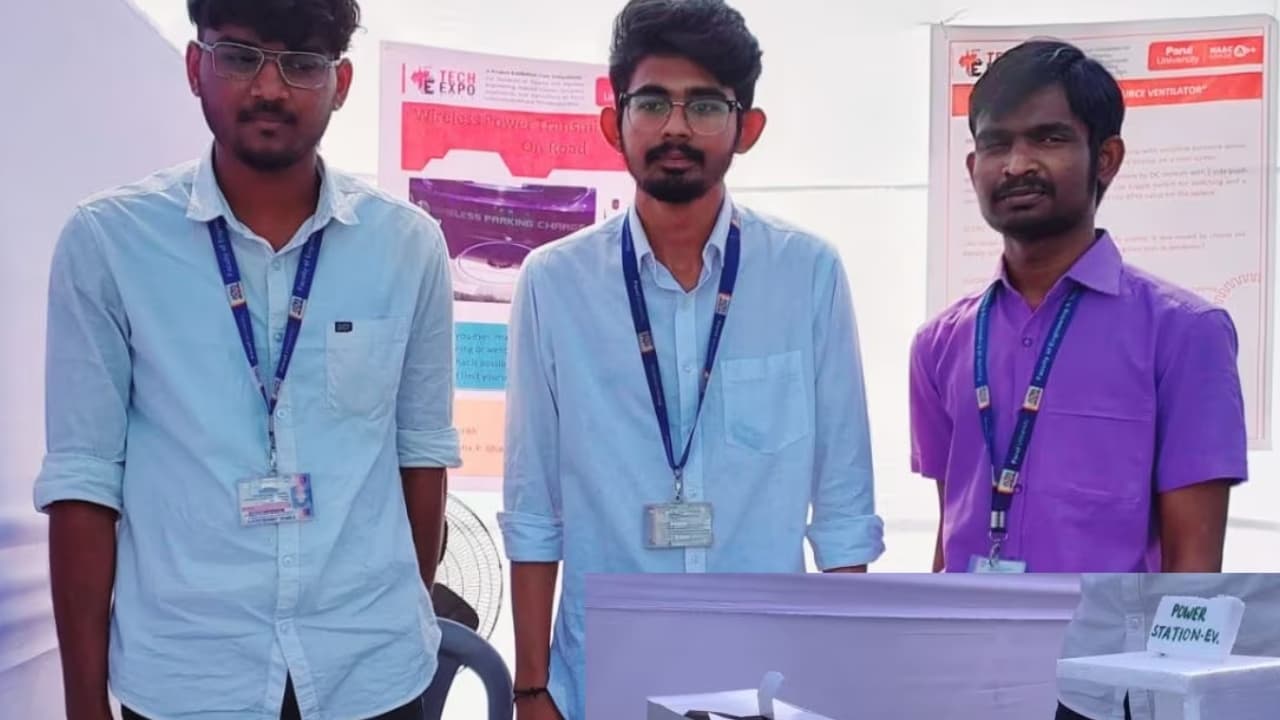 अब बिना केबल के चार्ज हो जाएंगी गाड़ियां!यूनिवर्सिटी के छात्रों ने बना डाला वायरलेस चार्जर