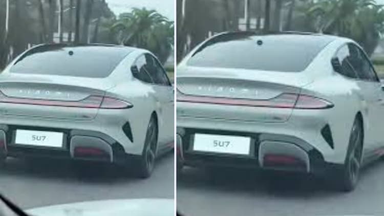 पहली बार सड़क पर दौड़ती नजर आई Tesla को टक्कर देने वाली Xiaomi की इलेक्ट्रिक कार SU7, वीडियो हुआ वायरल!