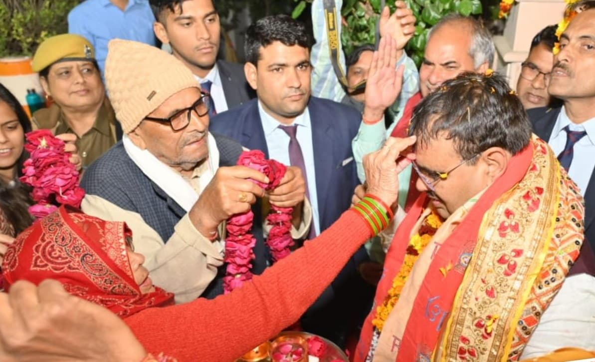 राजस्थान के नये मुख्यमंत्री भजनलाल शर्मा की कार का एक्सीडेंट, बाल-बाल बचे