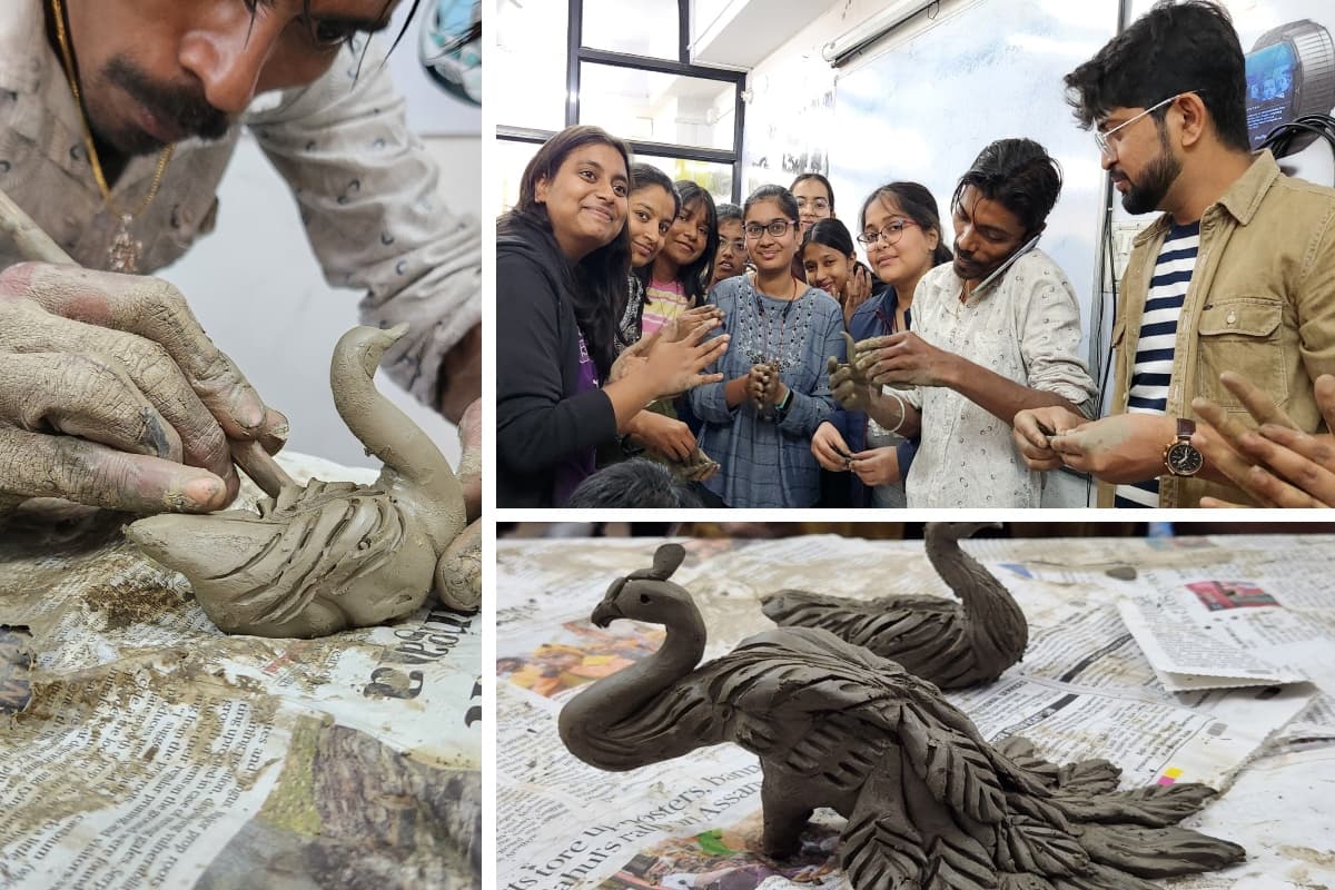 रांची में Designing Institute ने की अच्छी पहल, मूर्तिकारों को मिल सकता है नया प्रोफेशन