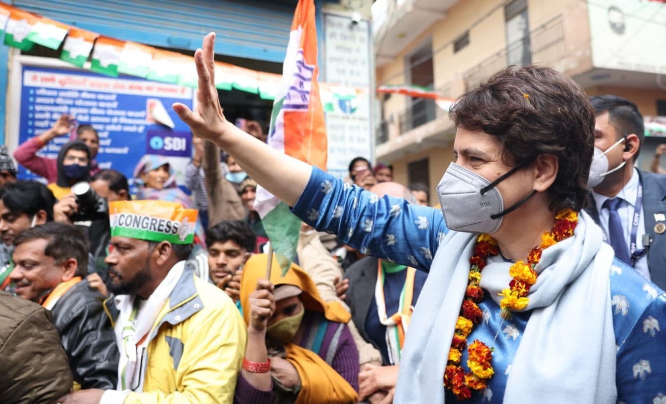 उत्तर प्रदेश चुनाव में Pushpa के सॉन्ग Srivalli की एंट्री, कांग्रेस बोली- तू है गजब UP, तेरी कसम UP...