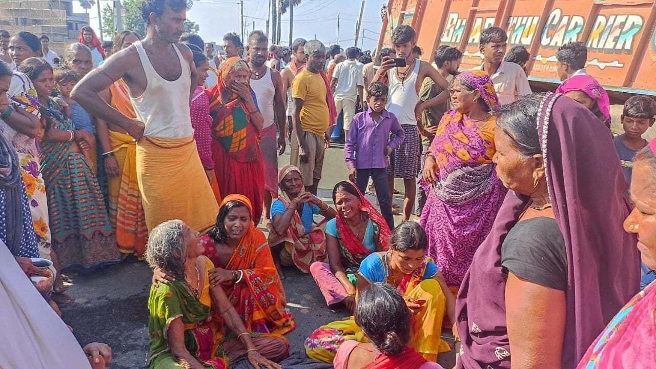 लखीसराय में अनियंत्रित ट्रक के धक्के से बच्चे की मौत, आक्रोशित ग्रामीणों ने किया बाइपास जाम
