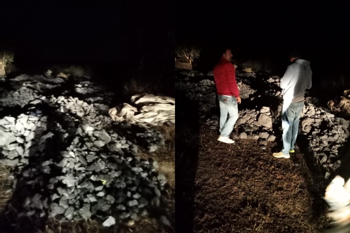 बेरमो में संरक्षित तरीके से हो रही कोयले की तस्करी का भंडाफोड़, 250 टन अवैध कोयला जब्त