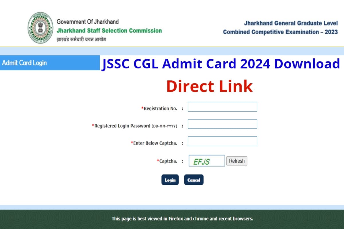 JSSC-CGL Admit Card Out: आयोग ने जारी किया JGGLCCE 2024 का एडमिट कार्ड, साइट डाउन है यहां से करें डाउनलोड