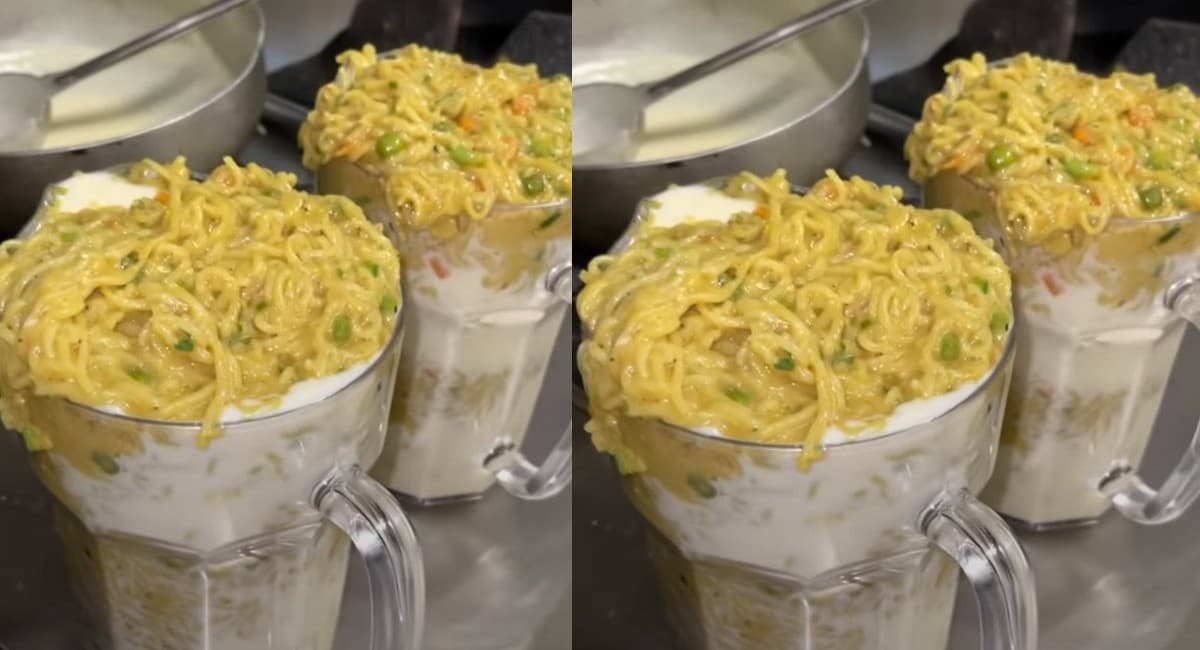 सोशल मीडिया पर वायरल हुई 'मैगी मिल्कशेक' की तस्वीर तो भड़क गए लोग, जानिए क्यों?