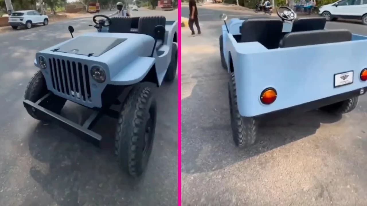 रॉयल एनफील्ड हिमालयन 452 से भी सस्ती है महिंद्रा की ये Electric Jeep, देखें PHOTO