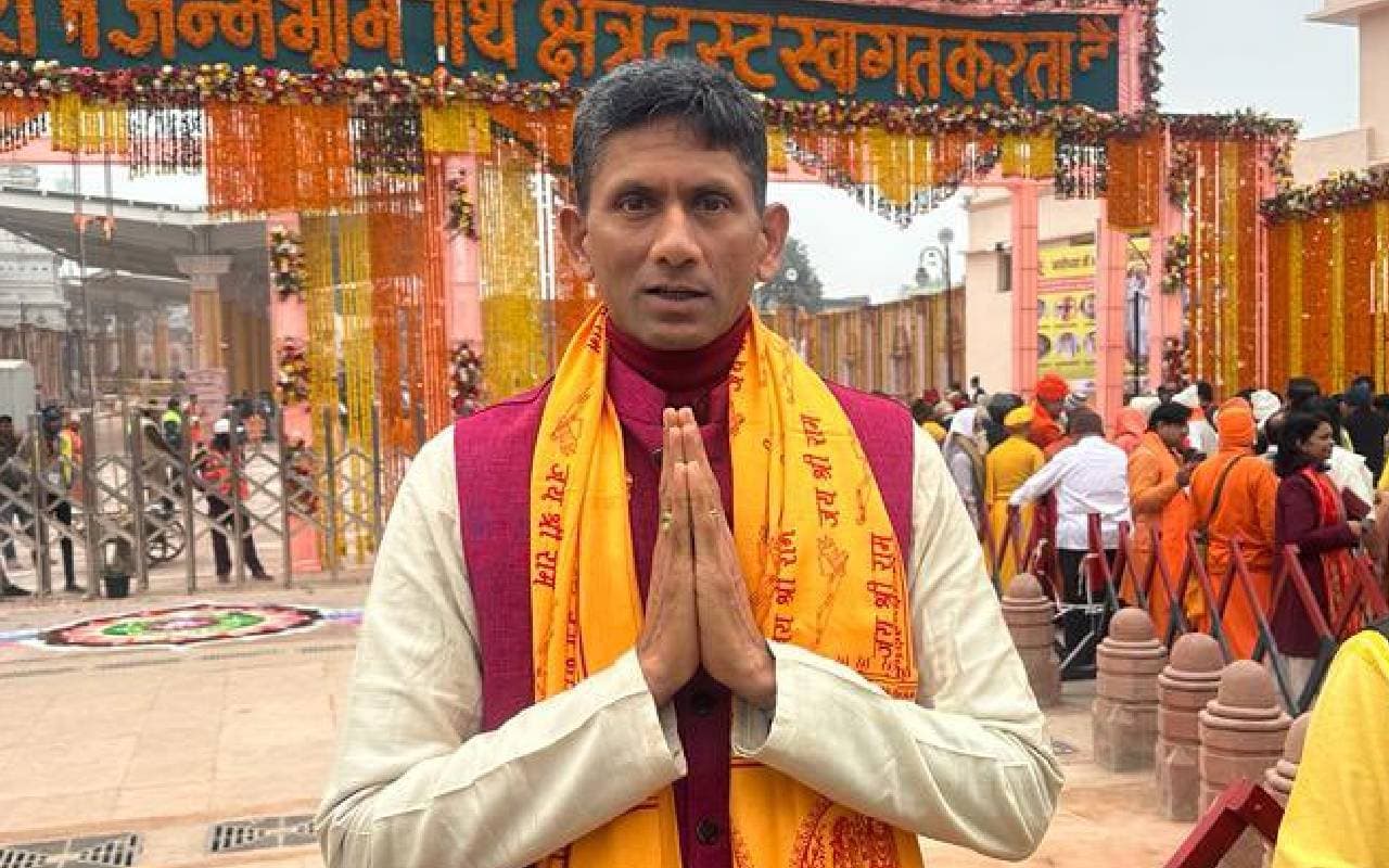 'एक ही नारा एक ही नाम, जय श्री राम, जय श्री राम', राम भक्ति में डूबे वेंकटेश प्रसाद, देखें वीडियो