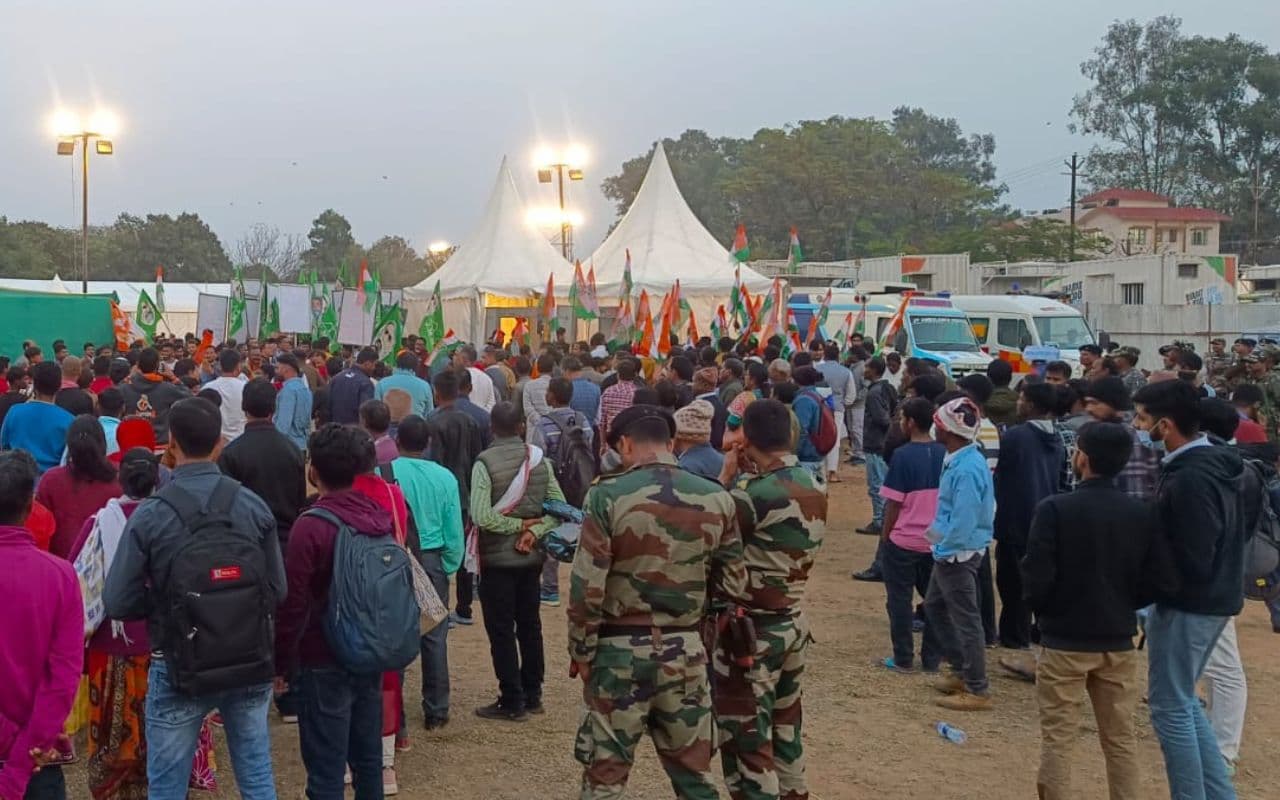राहुल गांधी खूंटी में कर रहे रात्रि विश्राम, छह फरवरी को बिरसा मुंडा को करेंगे नमन, रोड शो का भी है कार्यक्रम