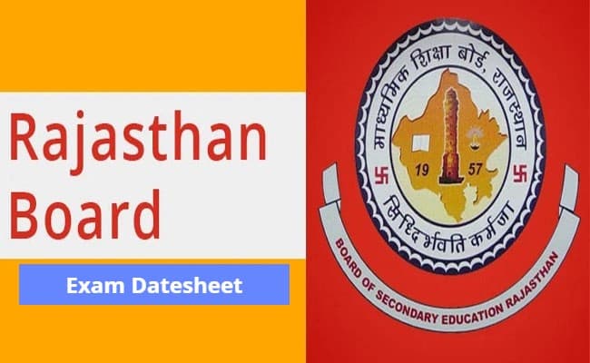 RBSE Board Exam 2024: राजस्थान बोर्ड परीक्षा कक्षा 10वीं और 12वीं का डेटशीट जारी, यहां से करें चेक