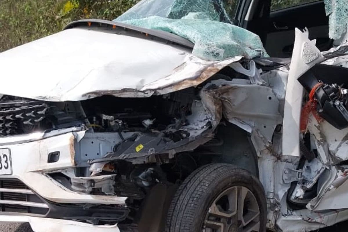 सीएम हाउस के पास भीषण सड़क हादसा, किसी के हताहत होने की खबर नहीं